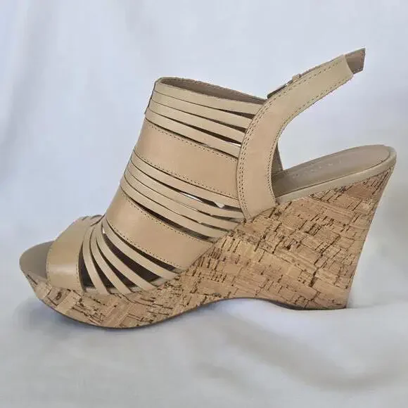 Franco Sarto Women's 10 Strappy Wedge Sandals - Picture 5 of 10